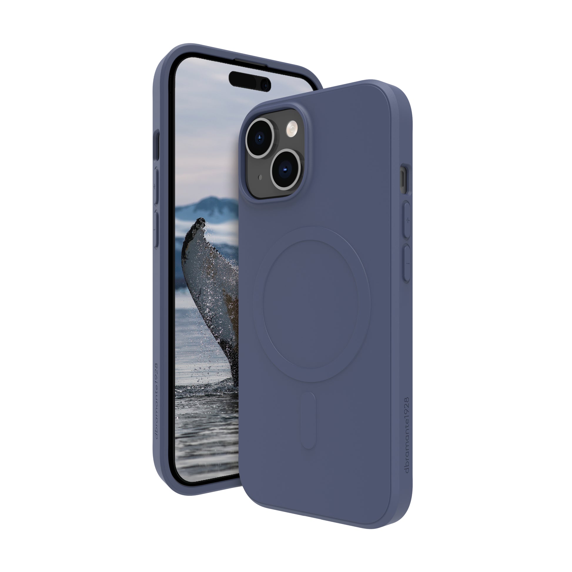 dbramante1928 Greenland Pro MS Backcover – für Apple iPhone 15, Pacific Blue, bis 1,2 m sturzsicher