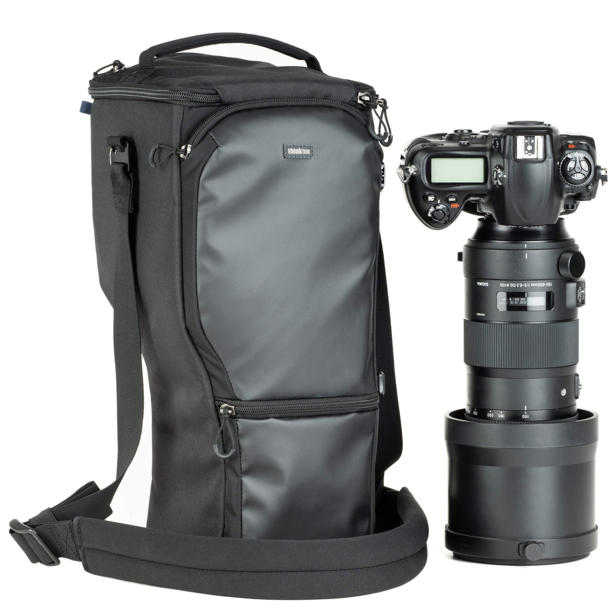 Think Tank Digital Holster 150 V3.0 – Nylon/Polyester/TPU – Schwarz – für DSLR- und Systemkameras
