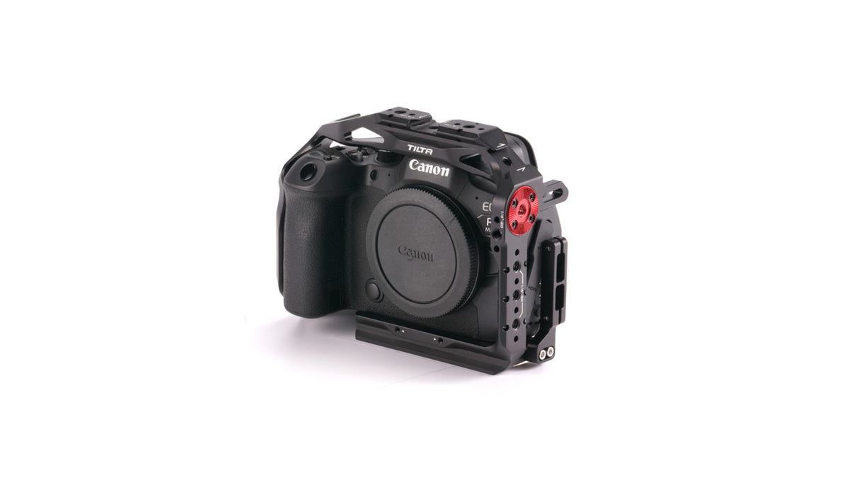 Tilta TA-T45-FCC-B Kameracage – Aluminium, 156 × 123 × 62 mm, 417 g – für Canon R6 Mark II – Schwarz