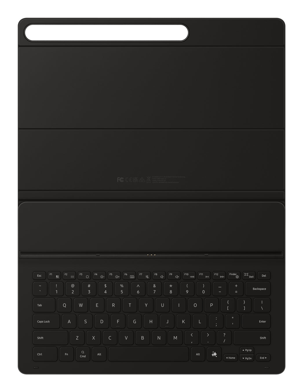 Samsung EF-DX620 Tablet- & Notebook-Tasche – für Galaxy Tab S10 FE+, schwarz
