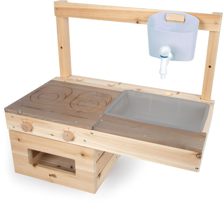 Small foot Spielküche zum Hängen – 60 × 52 × 35 cm – ab 3 J. – Kunststoff/Holz
