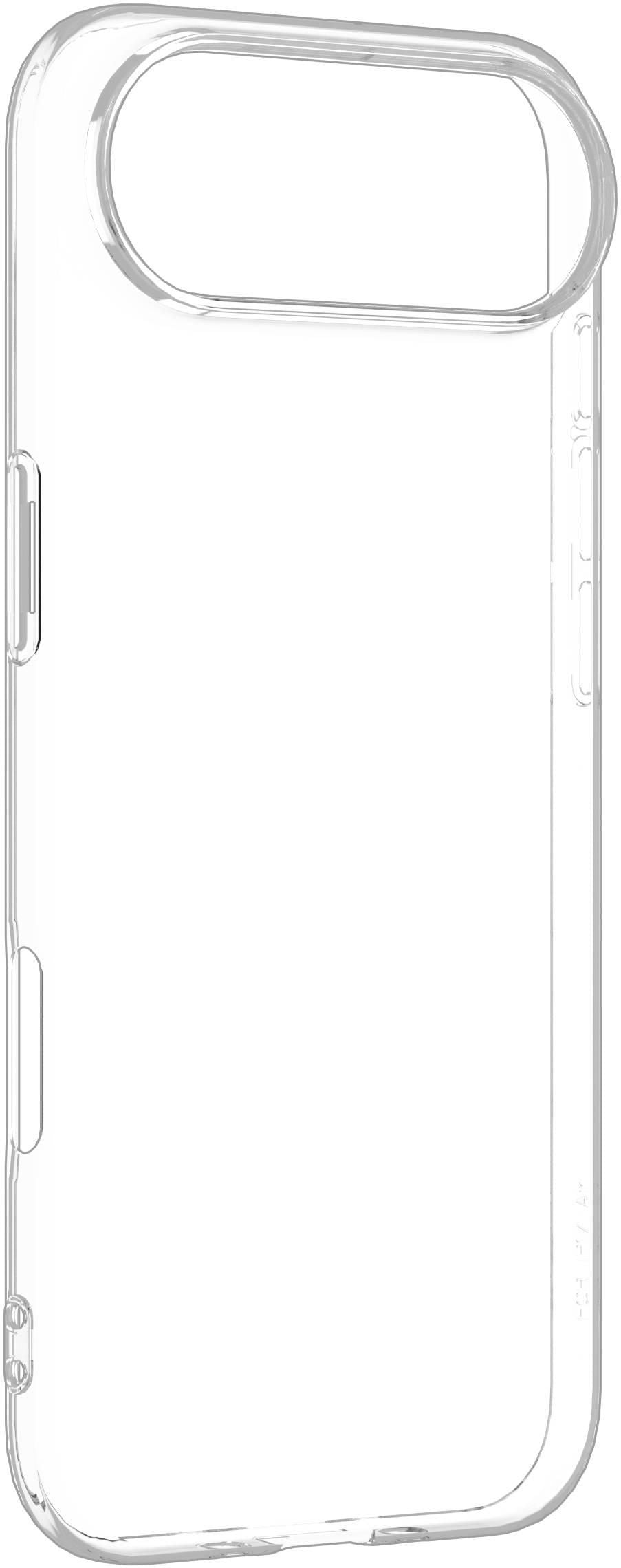 eSTUFF Backcover – für Apple iPhone 17 Air, MagSafe, TPU, Transparent, bis 1,2 m sturzsicher