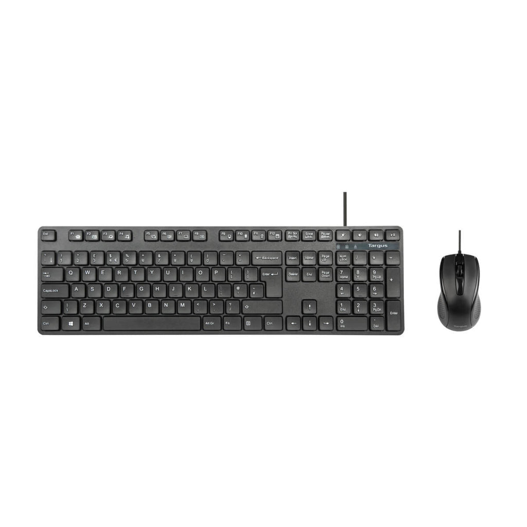 Targus Tastatur, kabelgebunden, UK-Layout (EN), Fullsize (mit Ziffernblock)