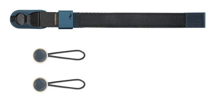 Peak Design Cuff Handriemen – veganes Leder, verstellbar 20–29 cm, Breite 51 mm – für Digitalkamera – Ocean