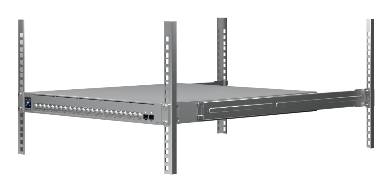 Ubiquiti Managed L3 Switch – 16× 10G, 8× 2,5G, 2× SFP28, PoE, PoE-Budget 720 W, 1U, 19"