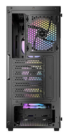 Antec AX61 Elite – PC-Gehäuse (Midi-Tower) – für ATX, micro ATX, ITX, Schwarz