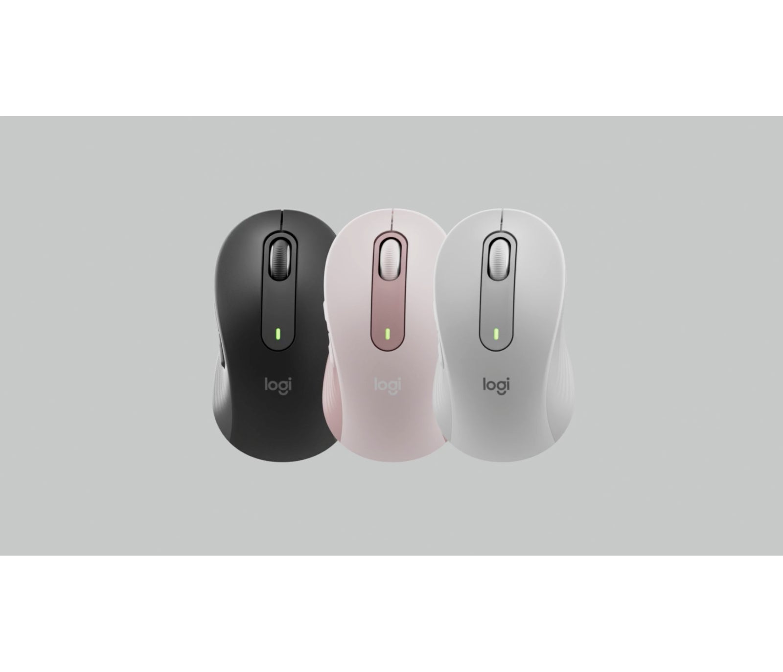 Logitech Signature M650 L für Business – Maus – Kabellos (Bluetooth/2,4 GHz), Logi Bolt, Linkshändig