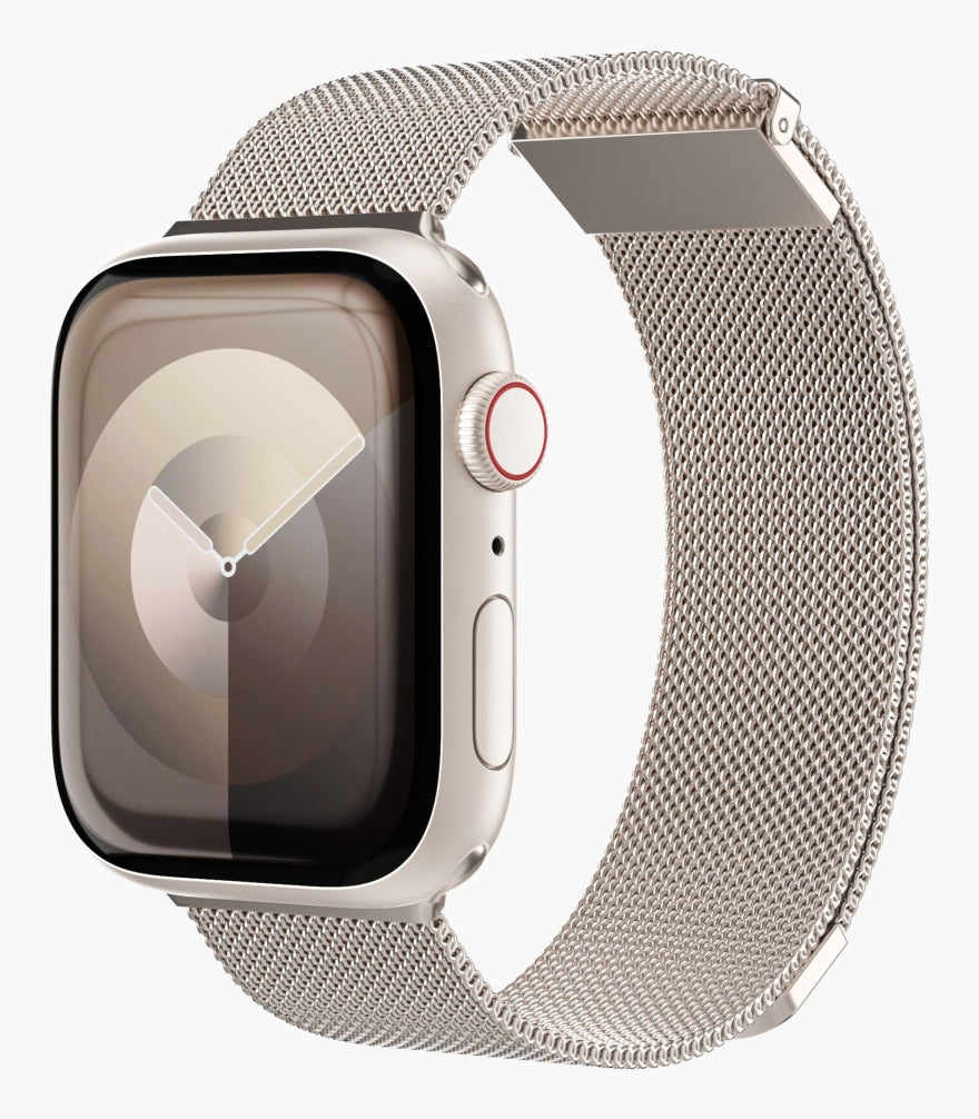 Vonmählen Milanese Loop 2 – Milanese Loop, Champagner, für Apple Watch