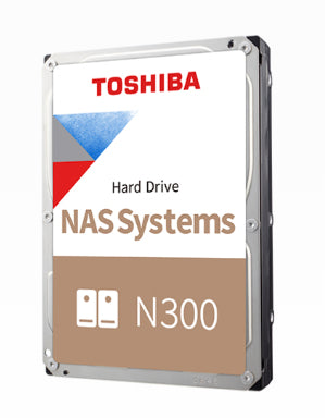 Toshiba N300 10 TB – für NAS, 3,5", SATA