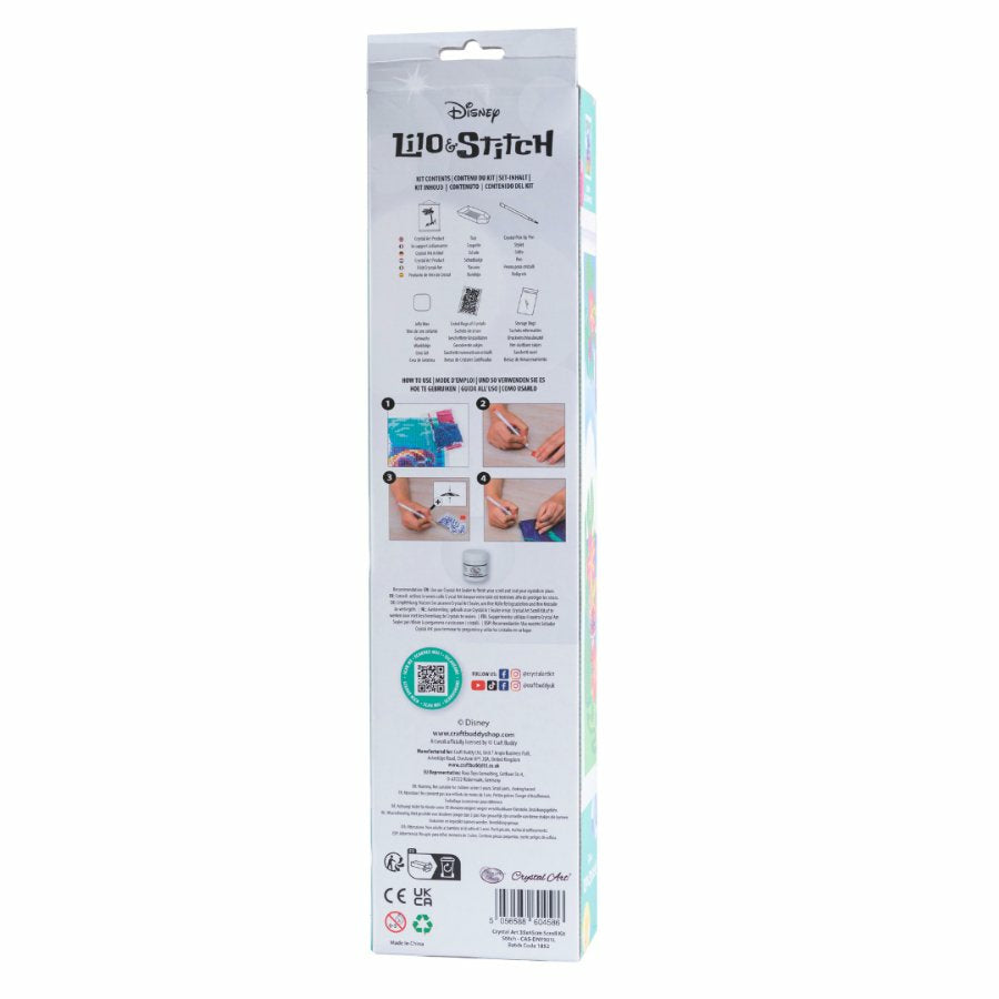 CRAFT Buddy Diamond Painting Set – 35 × 45 cm – 7-teilig – ab 8 Jahren