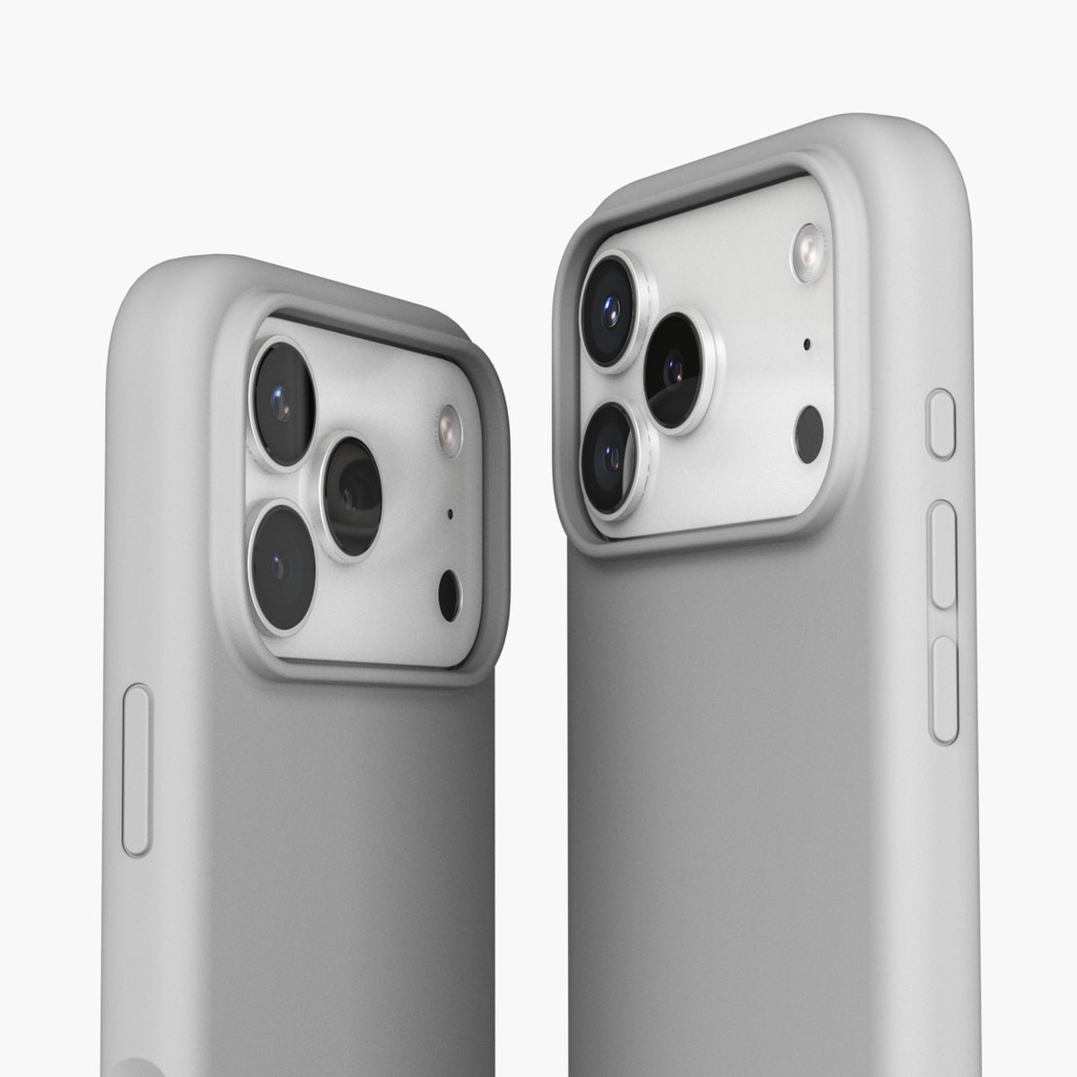 Vonmählen Backcover – für Apple iPhone 17 Pro – hellgrau – Silikon, MagSafe-kompatibel