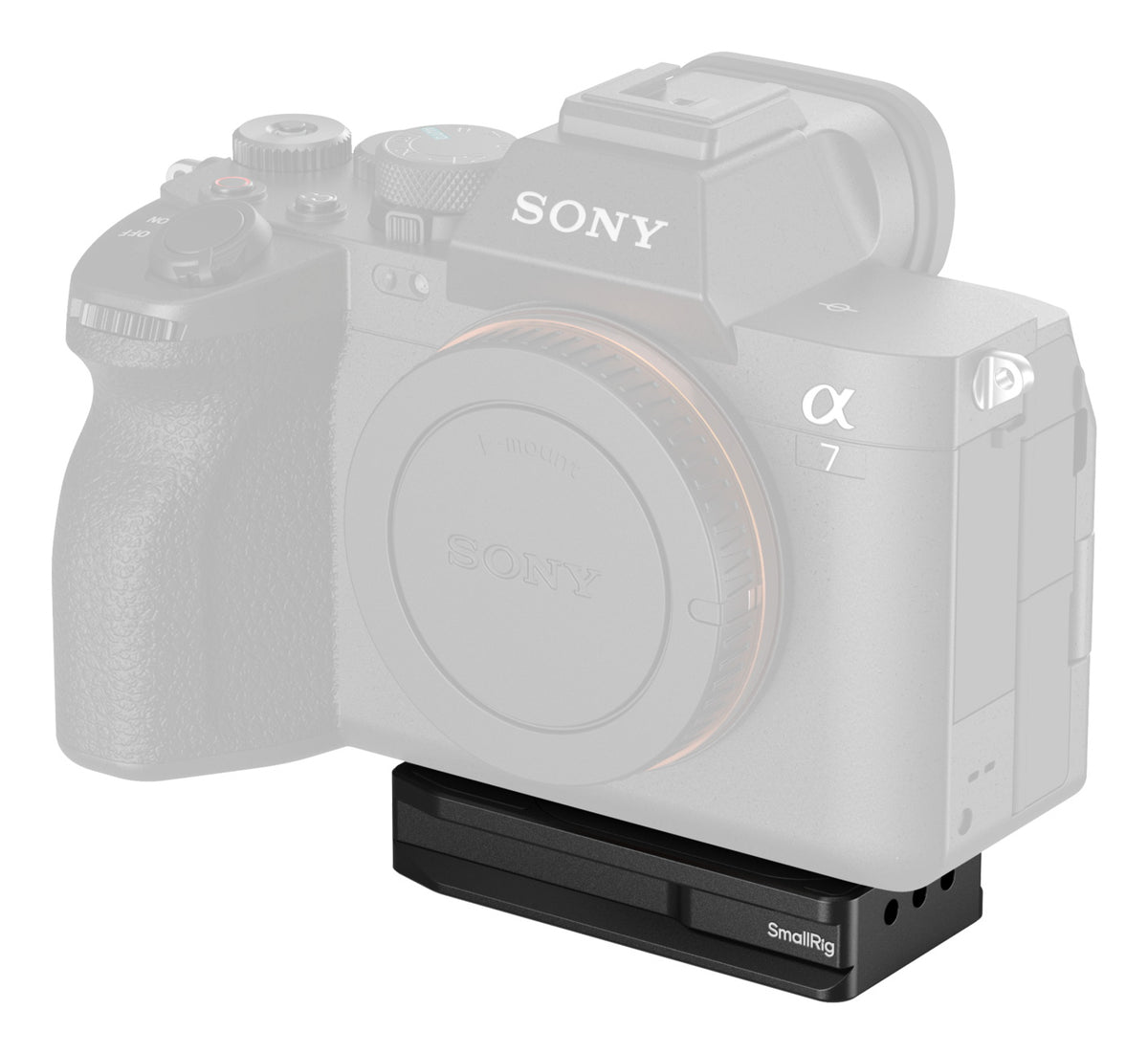 SmallRig MD5422 Montageplatte – 1/4-20" – für Sony Alpha 7S III, Alpha 7R III, Alpha 7 III und andere