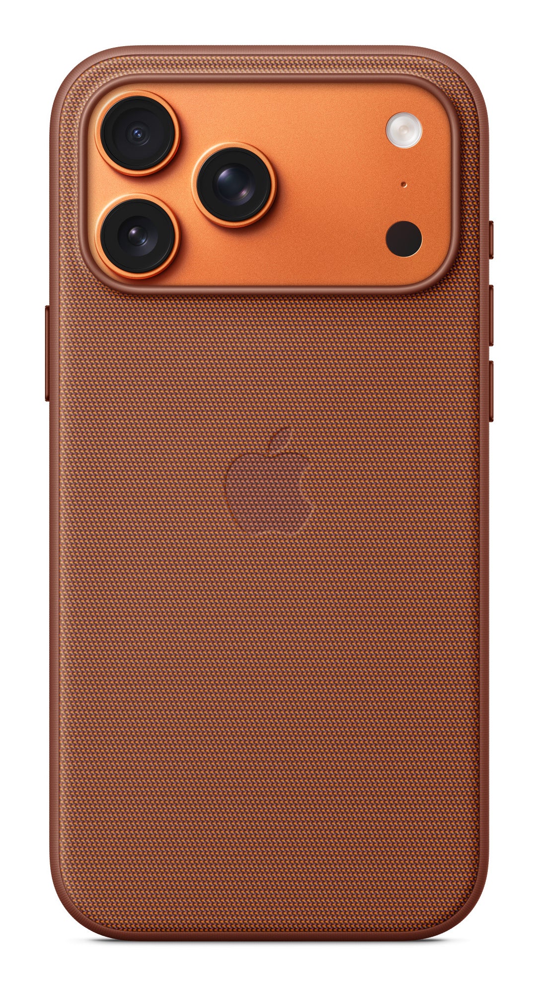 Apple Funktionsgewebe – Backcover – für Apple iPhone 17 Pro Max, MagSafe, Alu+Stoff+TPU, Sienna