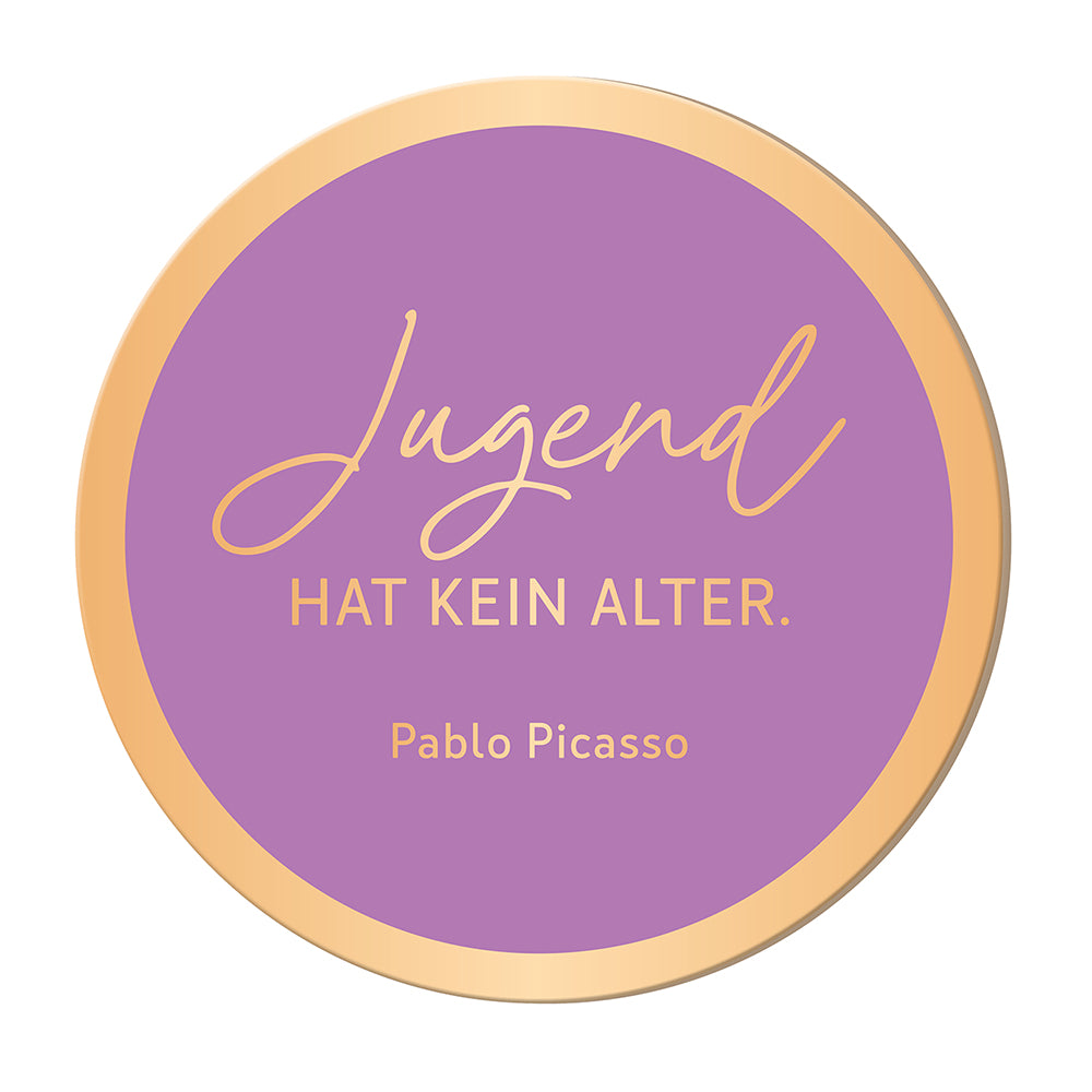 Grafik-werkstatt Grafik Werkstatt Korkuntersetzer Schachtel Pablo Picasso – Violett, 6 Stk.