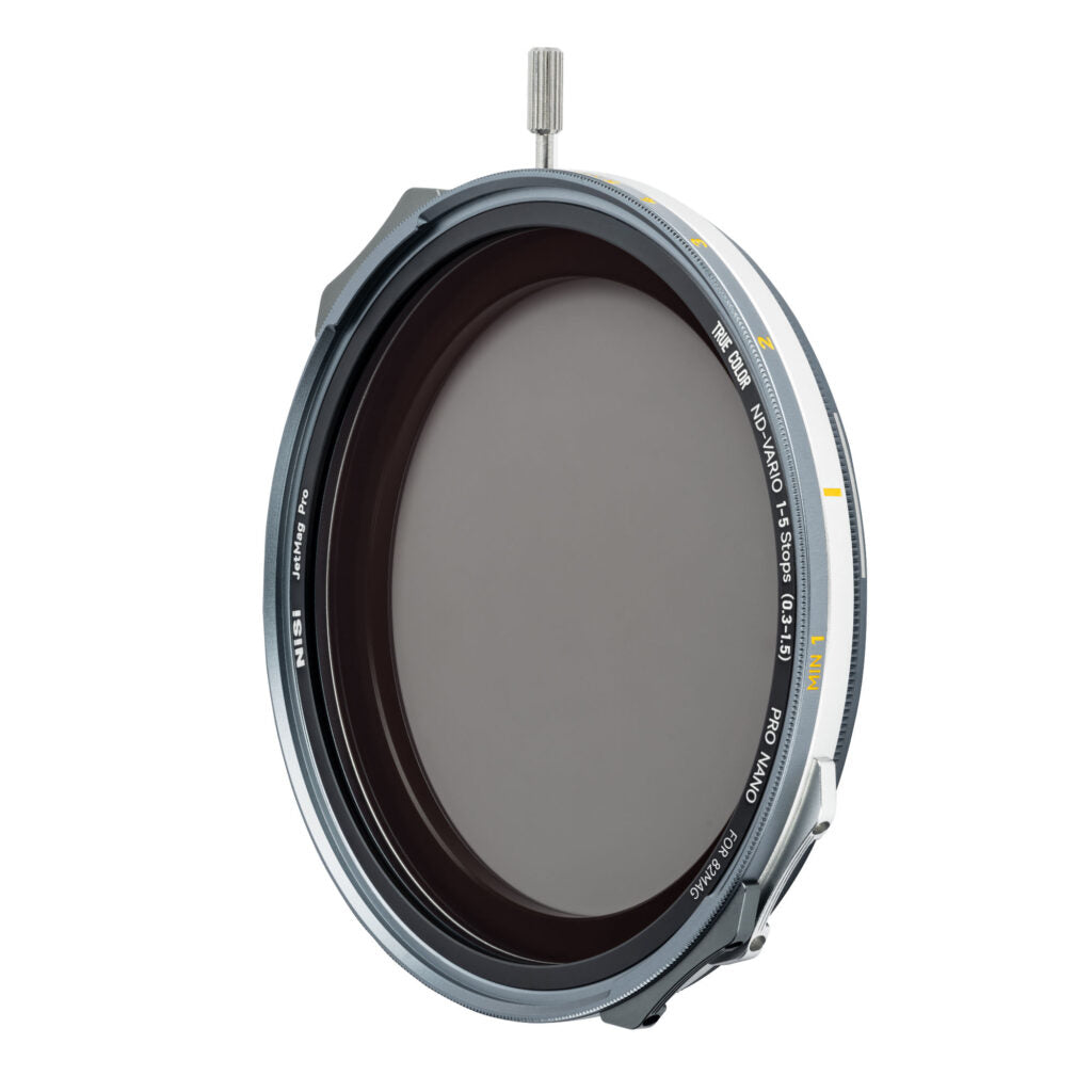 NiSi JetMag Pro Filter-Kit – 82 mm VND (ND4), Mist – für 67/72/77 mm Gewinde und mehr – 10er-Pack