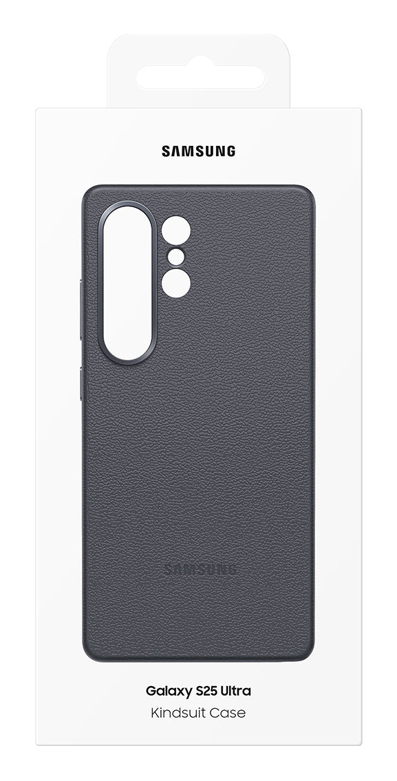 Samsung Backcover – für Samsung Galaxy S25 Ultra – schwarz – Kunstleder