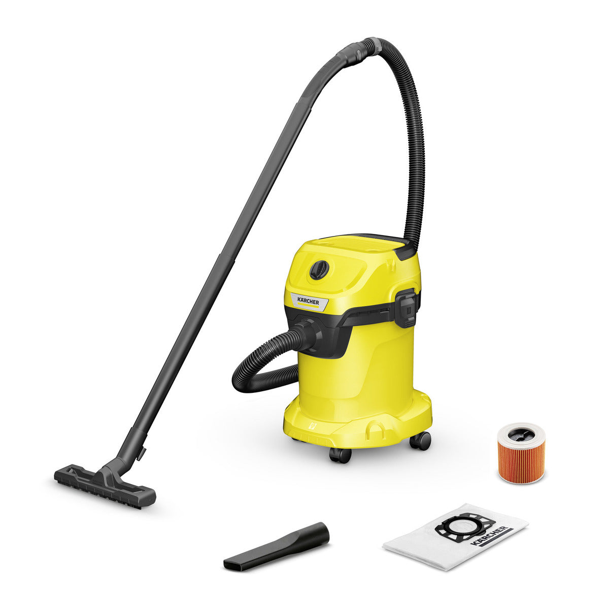 Kärcher Nass-/Trockensauger WD 3 V-17/4/20 – 17 l, 1000 W