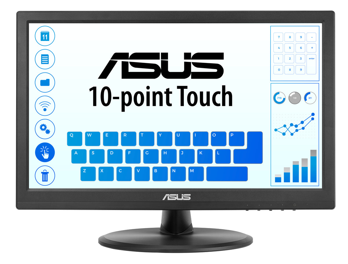 ASUS VT169HE (90LM09V1-B01170) – 15,6" Touch, 1920 × 1080 (Full HD), IPS