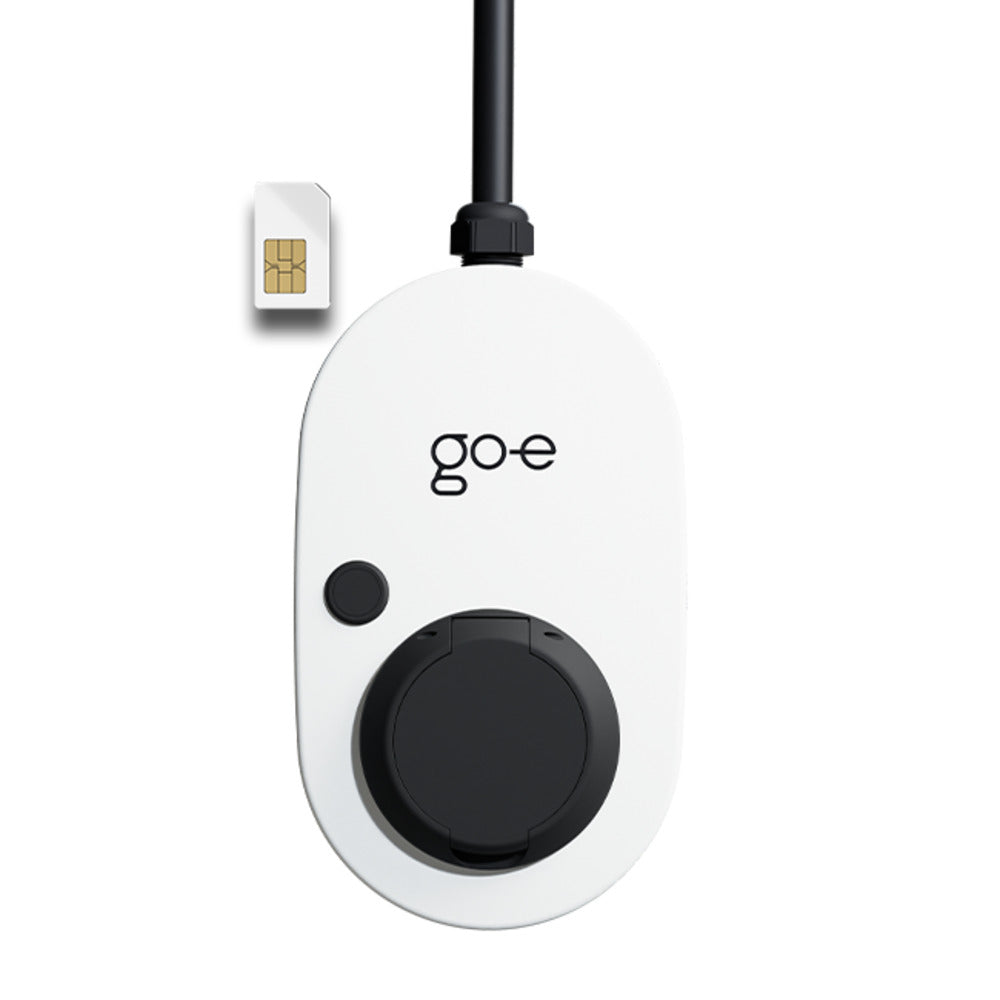 go-e Gemini 2.0 Wallbox – 22 kW, 3-phasig, 32 A, 1×Typ 2, Wandmontage, IP65, eSIM, WLAN