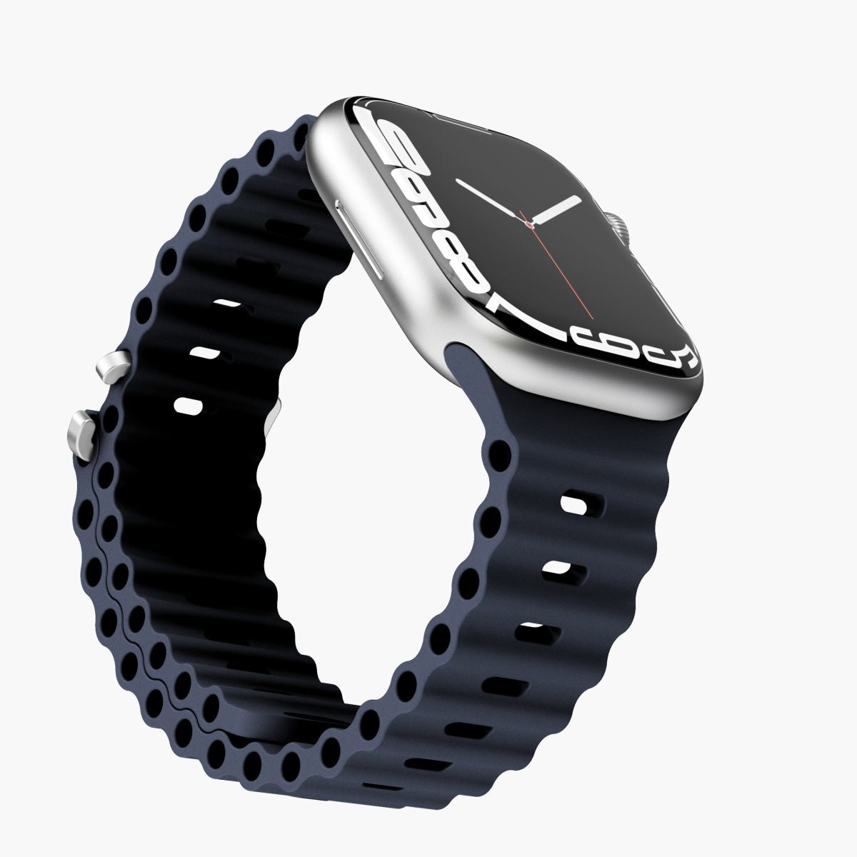 Vonmählen Wave Band 1 – Armband – für Apple Watch 40–42 mm, Navy, Elastomer (TPR)