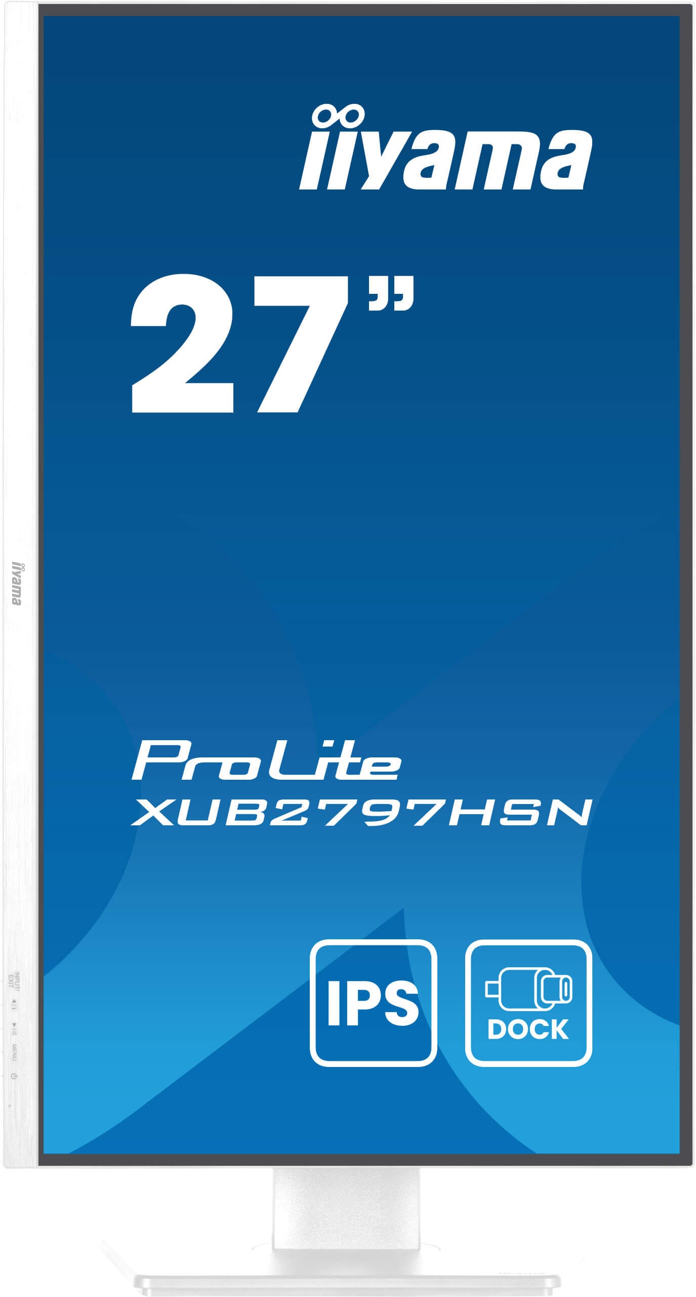 iiyama XUB2797HSN-W2 – 27", 1920 × 1080 (Full HD), IPS, 100 Hz, USB-C 65 W, LAN