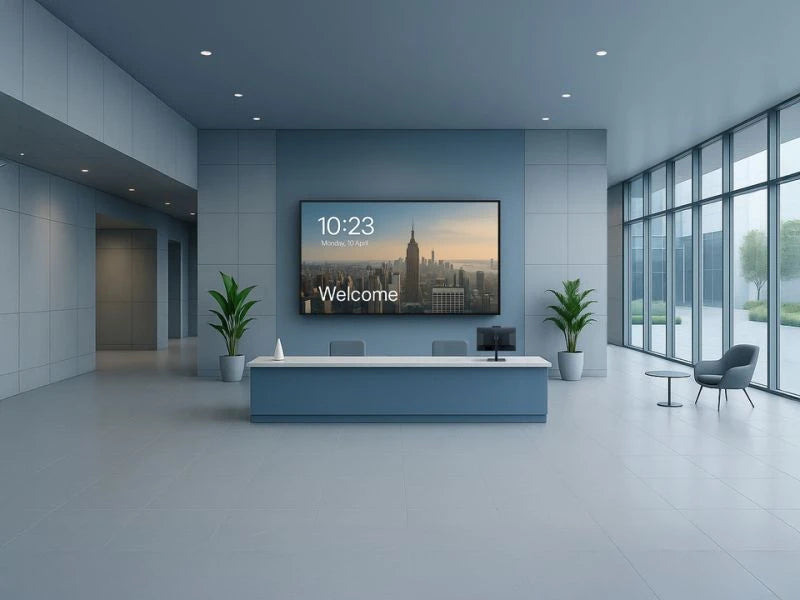 Viewsonic CDE8614-2C – Signage-Display, 86", Ultra HD 4K, 500 cd/m², 24/7, Android