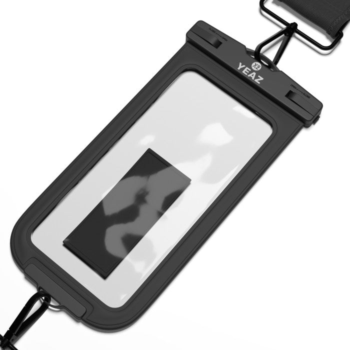 YEAZ Wasserdichte Smartphone-Tasche OCEAN SHOT – für Smartphones – schwarz – wasserdicht