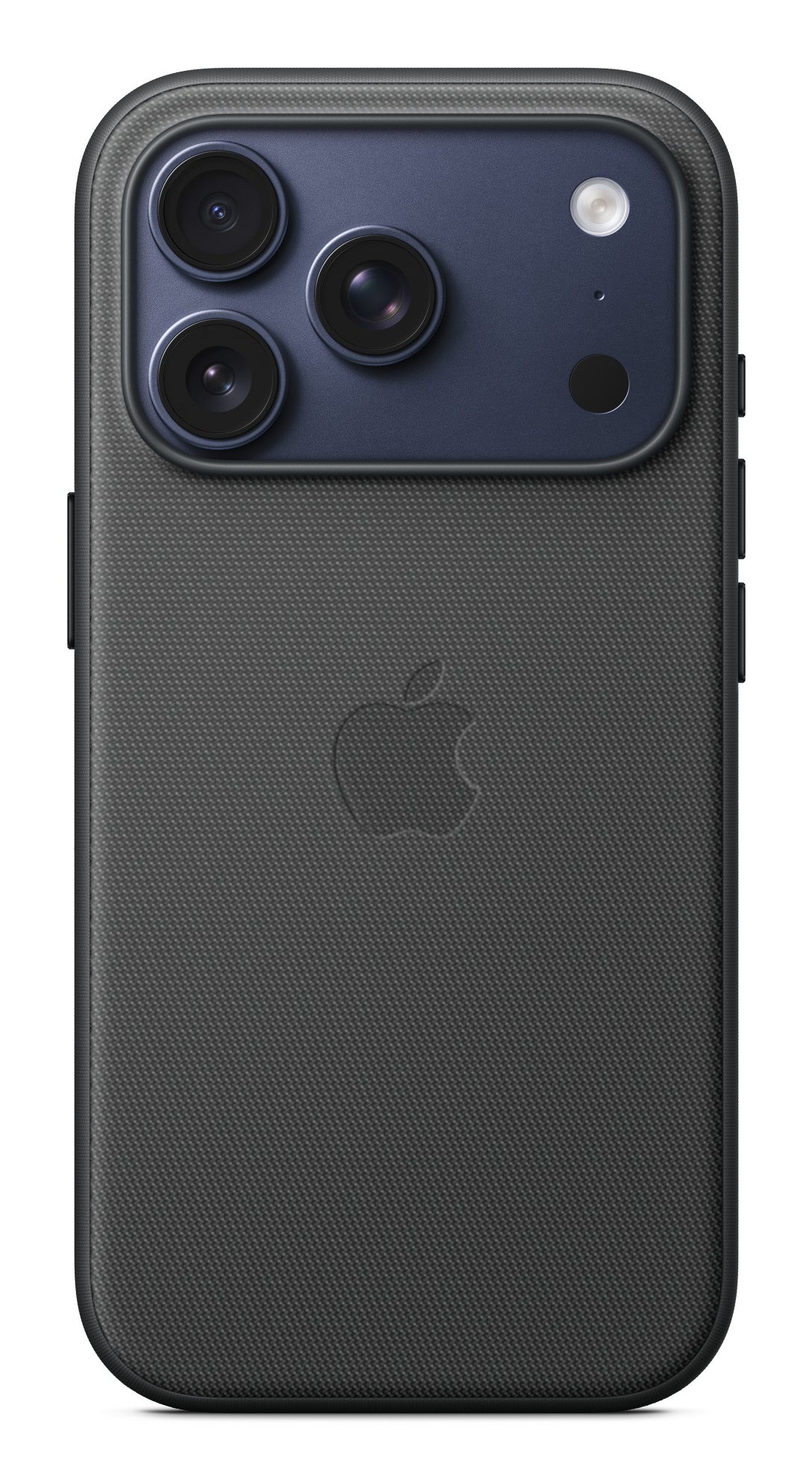 Apple Techwoven Backcover – für Apple iPhone 17 Pro – MagSafe, Aluminium+Stoff+TPU, Schwarz