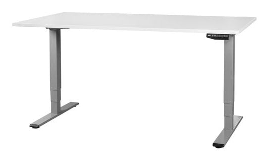 Contini Stehtisch – 200 × 90 × 170 cm – grau – höhenverstellbar