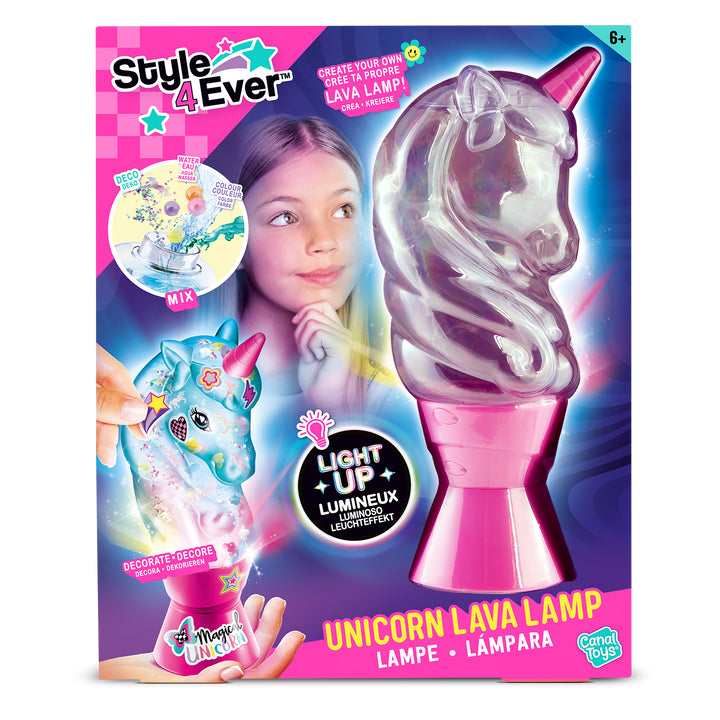 Canal Toys Bastelset Einhorn Lavalampe (Vulkan) – ab 6 Jahren