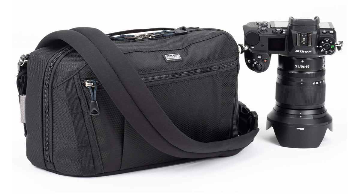 Think Tank PressPass 10 Umhängetasche – Nylon – Schwarz
