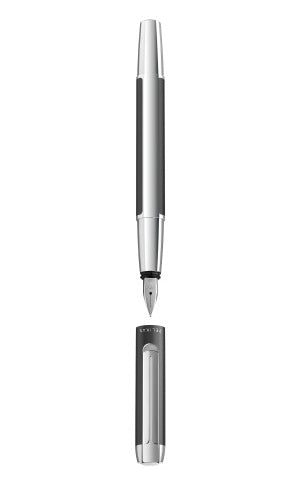 Pelikan PURA – Federspitze F – Anthrazit – Patronen