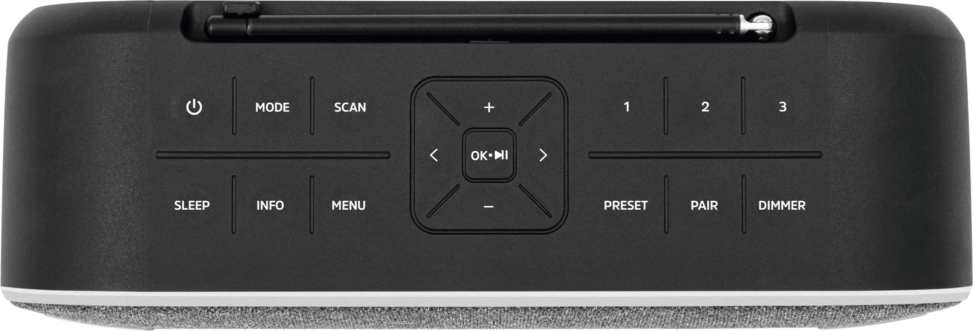 TechniSat DigitRadio BT 2 – DAB-/Internetradio – Portabel – DAB+, UKW, Bluetooth, 20 h, IPX5 – Schwarz