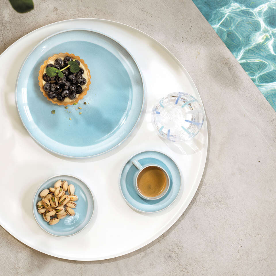 Villeroy & Boch Perlemor Untertasse – Ø 12,0 cm, H 2,3 cm, Porzellan, spülmaschinenfest