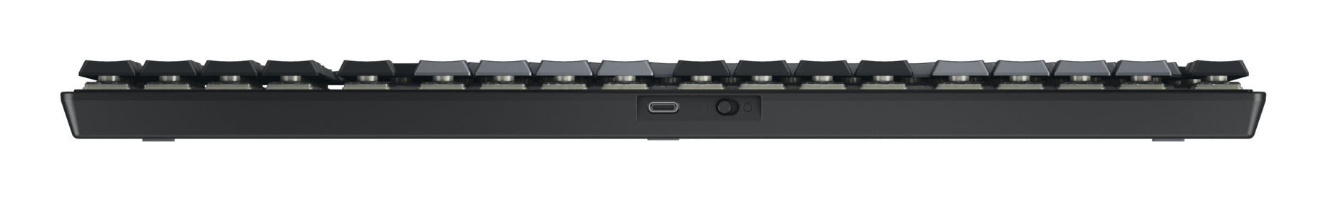 CHERRY KW 550 MX LP – Tastatur, kabelgebunden (USB-C), kabellos (Bluetooth), DE-Layout (DE) – für Windows