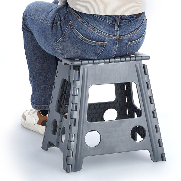 Zeller Present Klapphocker – 31,5 × 38,5 × 39 cm, 150 kg, Anthrazit