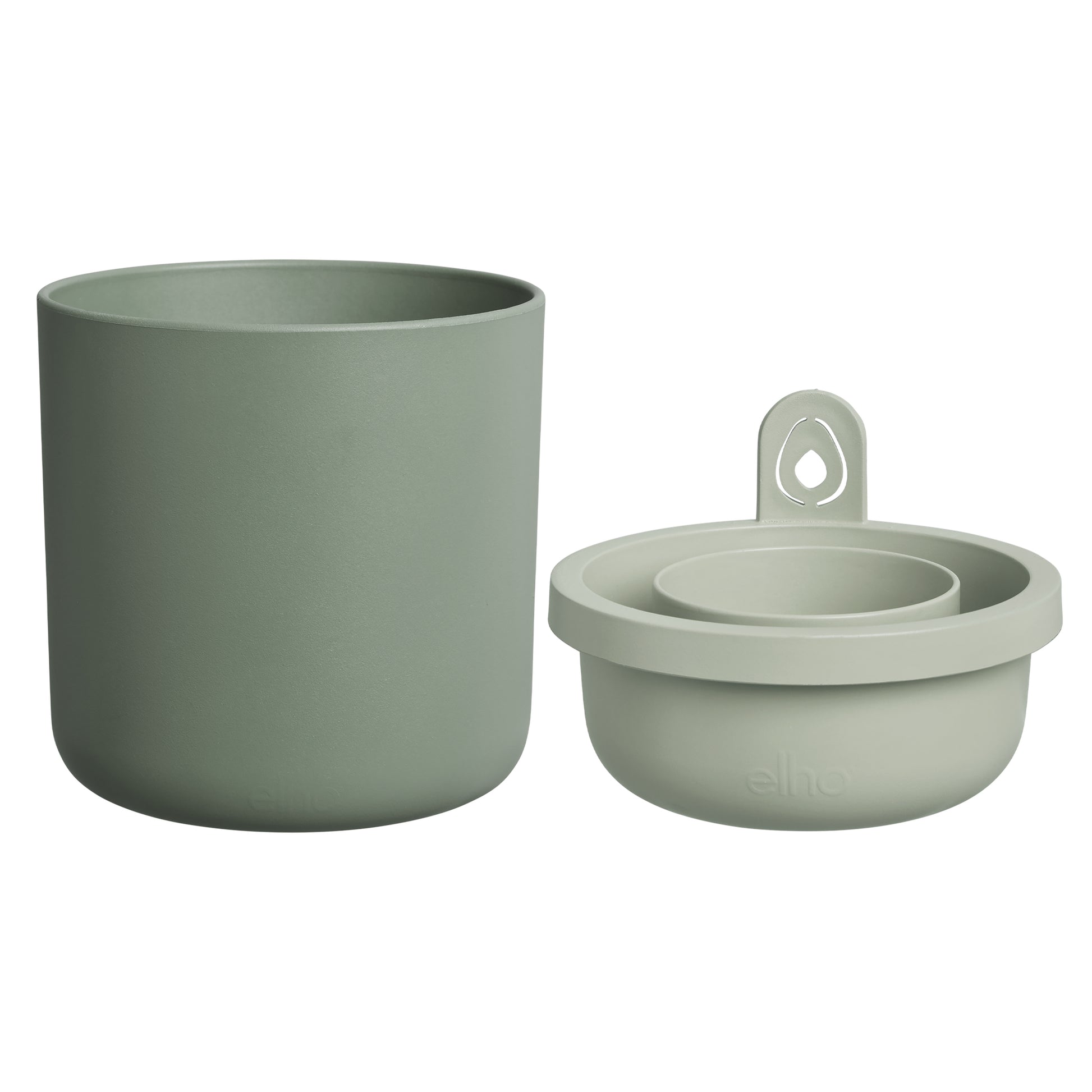 elho Pflanztopf – Ø 120 cm, 1000 ml – Kunststoff, Grün