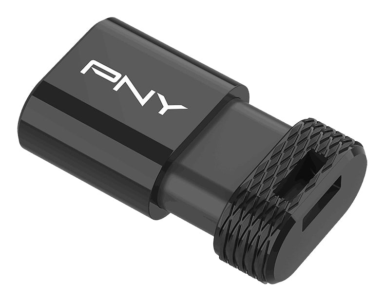 PNY Elite-X Fit USB-Stick 256 GB – USB-C USB 3.2 Gen 1, 200/100 MB/s, Dia, Schwarz