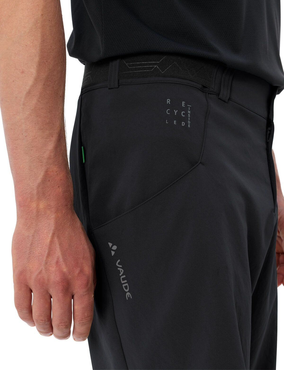 VAUDE Loamer Shorts – XXL – Schwarz, Polyester, Atmungsaktiv