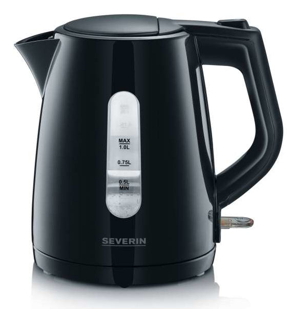 Severin Wasserkocher WK 3410 – 1 l, 2200 W, Schwarz