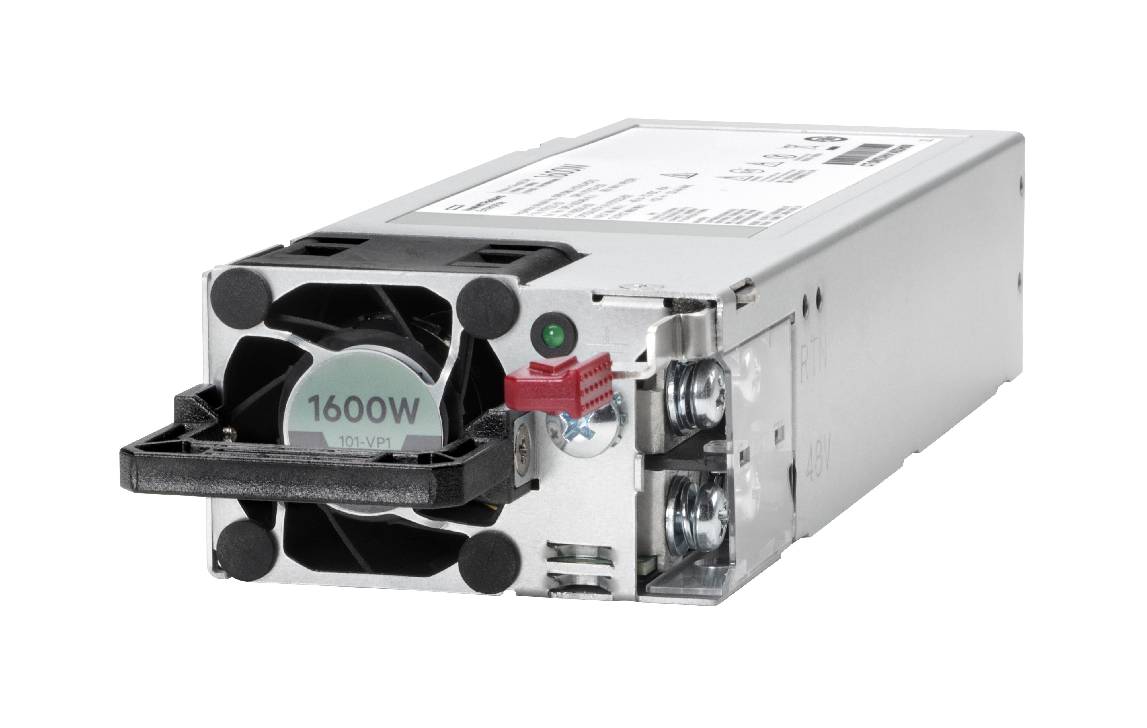 HPE Flex Slot PSU Hotplug 48 V DC Redundantes Netzteil 1600 W – 94 % Effizienz – für Server