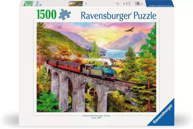 Ravensburger Puzzle Landschaft – 1500 Teile – 80 × 60 cm – ab 14 Jahren – Karton – Mehrfarbig