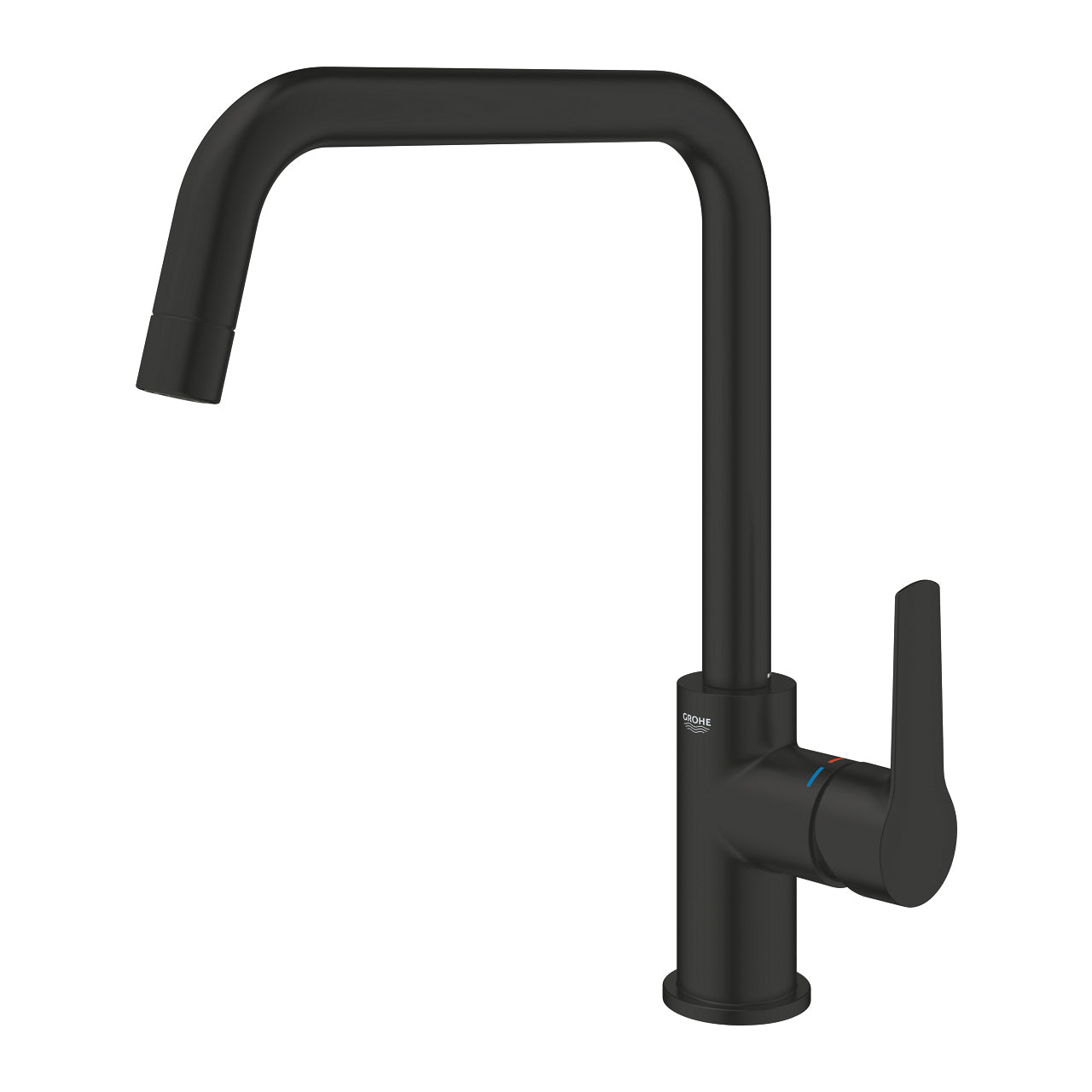 GROHE Einhebelmischer Start – Messing, Standmontage, Schwarz