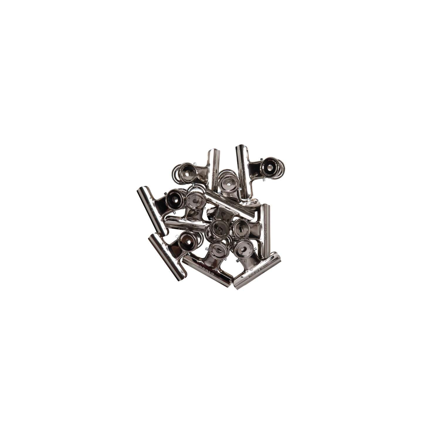 MAUL Briefklemmer – 52 mm – silber – metall – 10 Stück