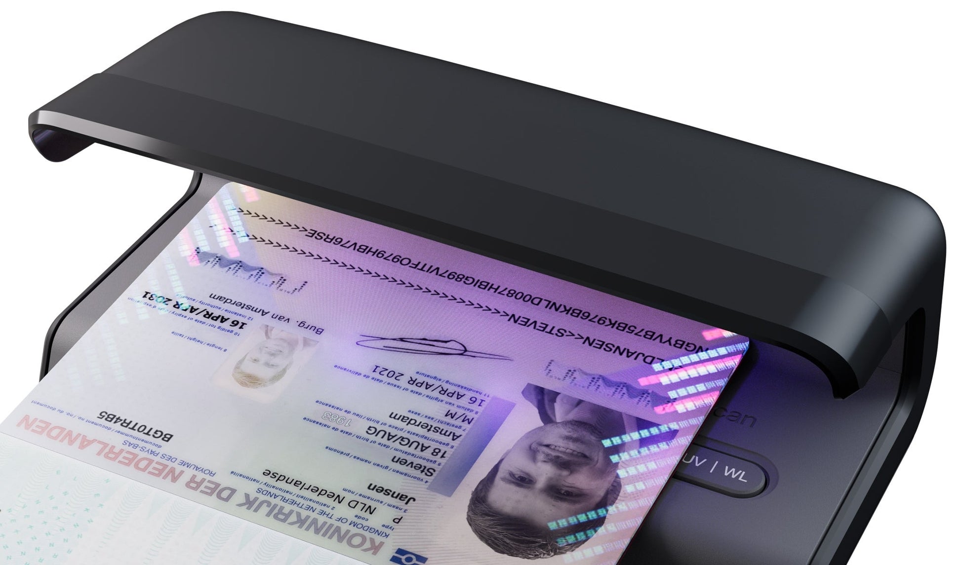 Safescan Geldscheinprüfgerät, Schwarz, SS75 LWD
