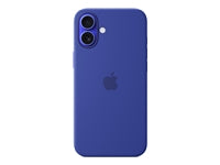 Apple Backcover – für Apple iPhone 16 Plus, MagSafe, Silikon, Ultramarin