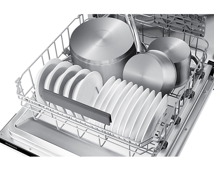 Samsung Vollintegrierter Geschirrspüler DW6500 – 13 Maßgedecke, 44 dB, Energieklasse D – Silber