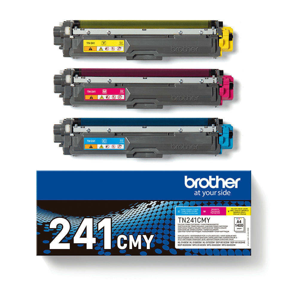 Brother Toner-Multipack TN-241CMY – BK/C/M/Y
