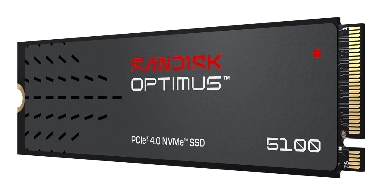 SanDisk Optimus 5100 – 500 GB M.2 2280 NVMe PCIe 4.0 x4 SSD – 6600 MB/s Lesen, 5600 MB/s Schreiben