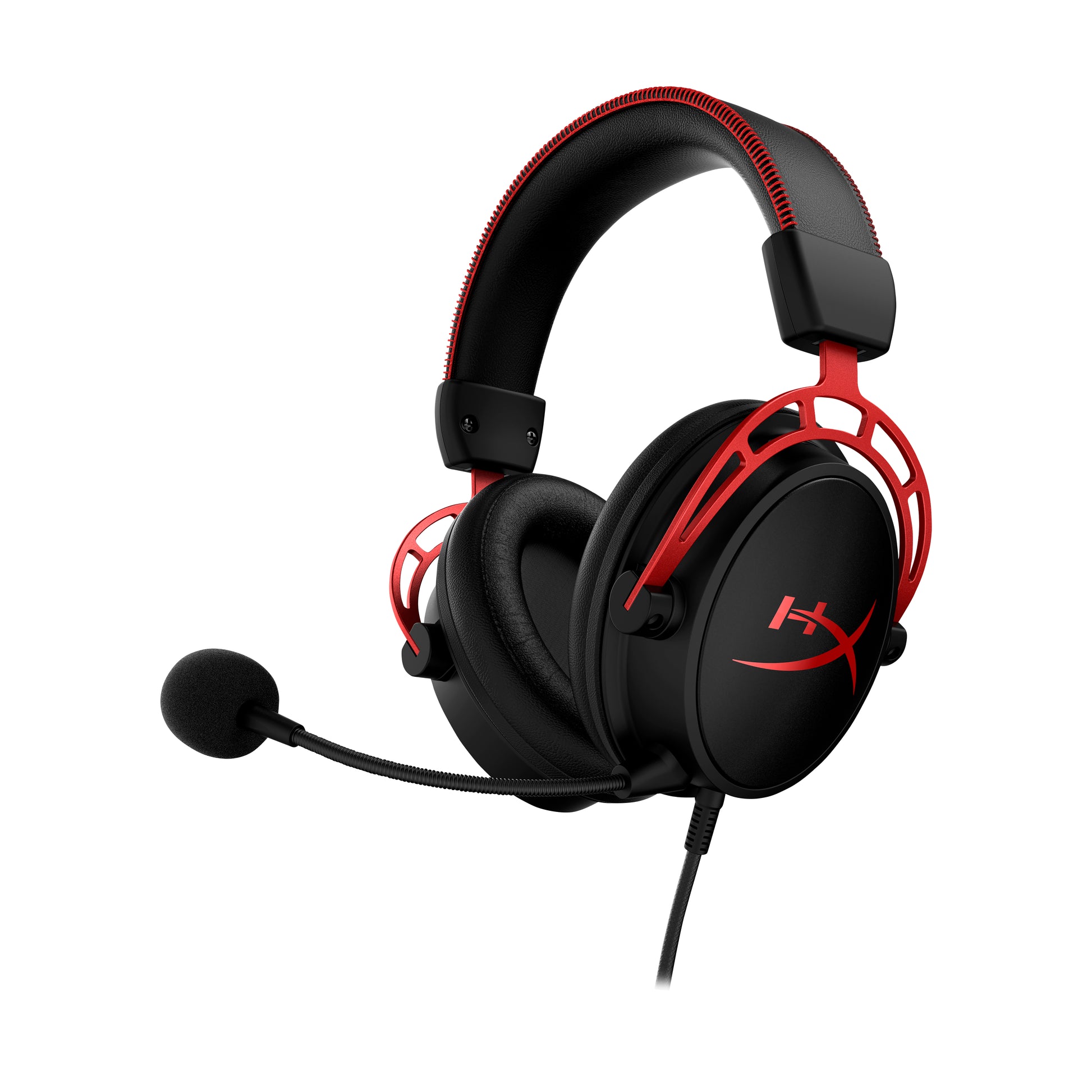 HyperX Cloud Alpha Gaming-Headset – Over-Ear, Stereo, Kabelgebunden, 3,5 mm Klinke, für PC, PS5, PS4 und andere